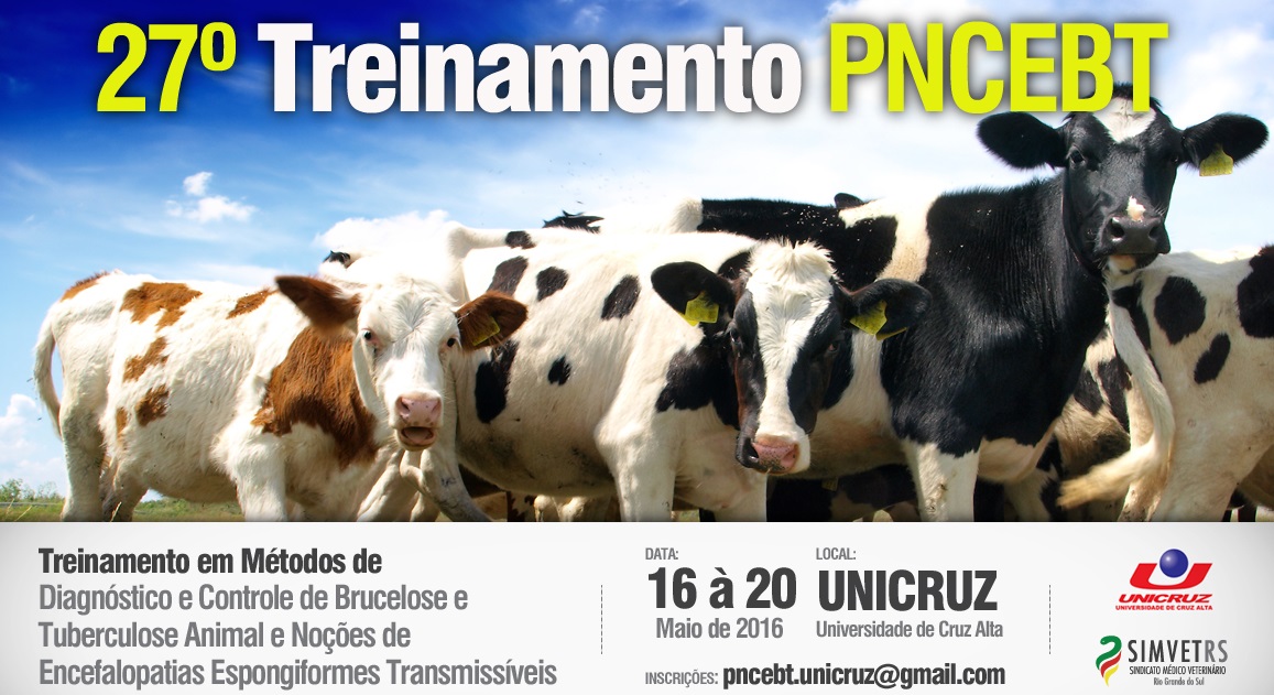 27º Treinamento do PNCEBT em Cruz Alta/RS