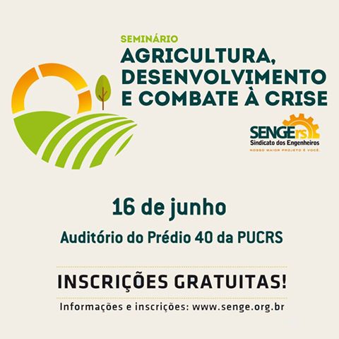 Simvet/RS participa do seminário Agricultura, Desenvolvimento e Combate à Crise