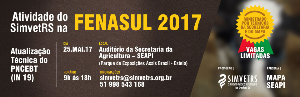 SIMVET/RS NA FENASUL